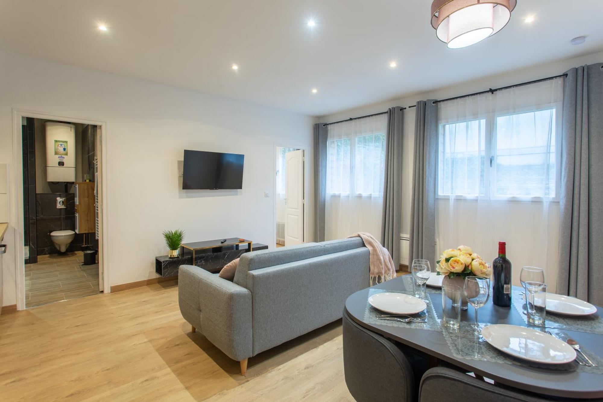 La Chute Des Feuilles - Lit Double- T2 Hyper Centre Apartment Abbeville Bagian luar foto